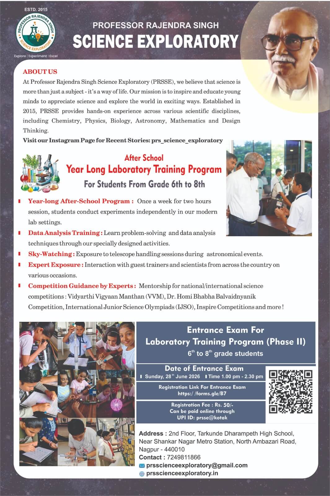 Preparatory Session for the Dr. Homi Bhabda Balvaidnyanik Competition