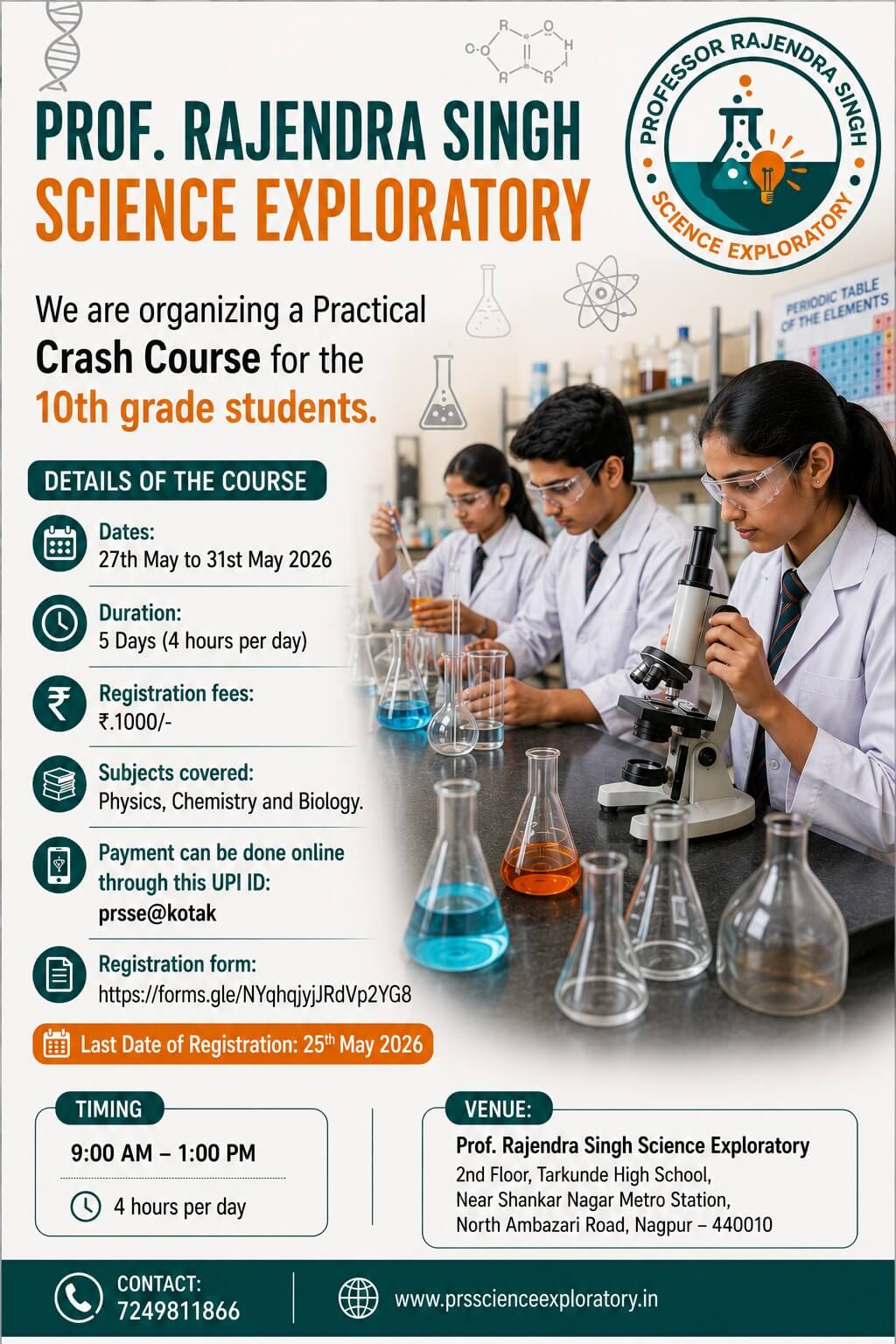 Preparatory Session for the Dr. Homi Bhabda Balvaidnyanik Competition